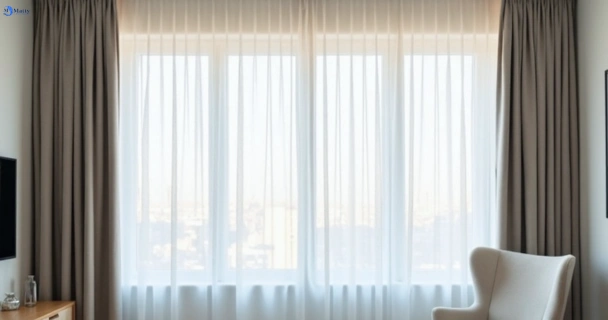 Freshly steam cleaned curtains in scoresby-vic QLD